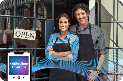 Stream music from anywhere, on your mobile device, web, Sonos or CloudBox